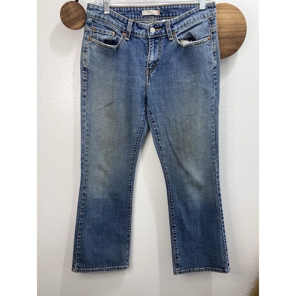 Levi's Women's 515 Bootcut Jeans Size 8M 30x27 Denim Y2K 2006